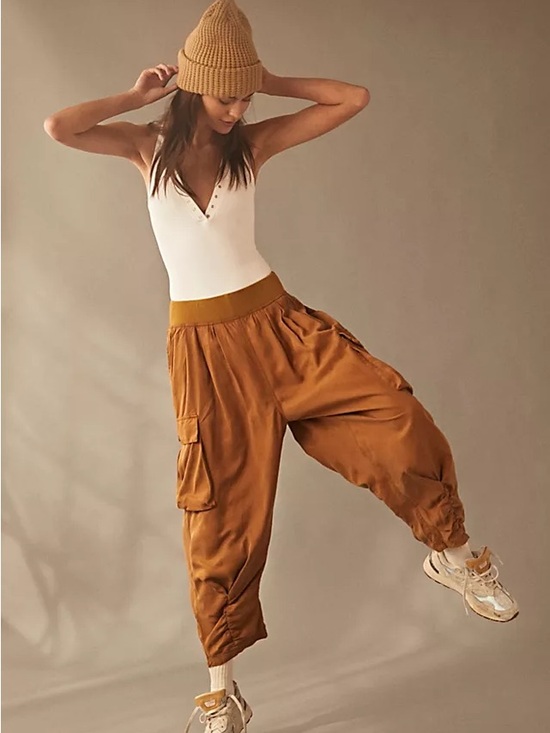 FP Movement by Free People Pants - FP Movement Vapor Pants~Gold